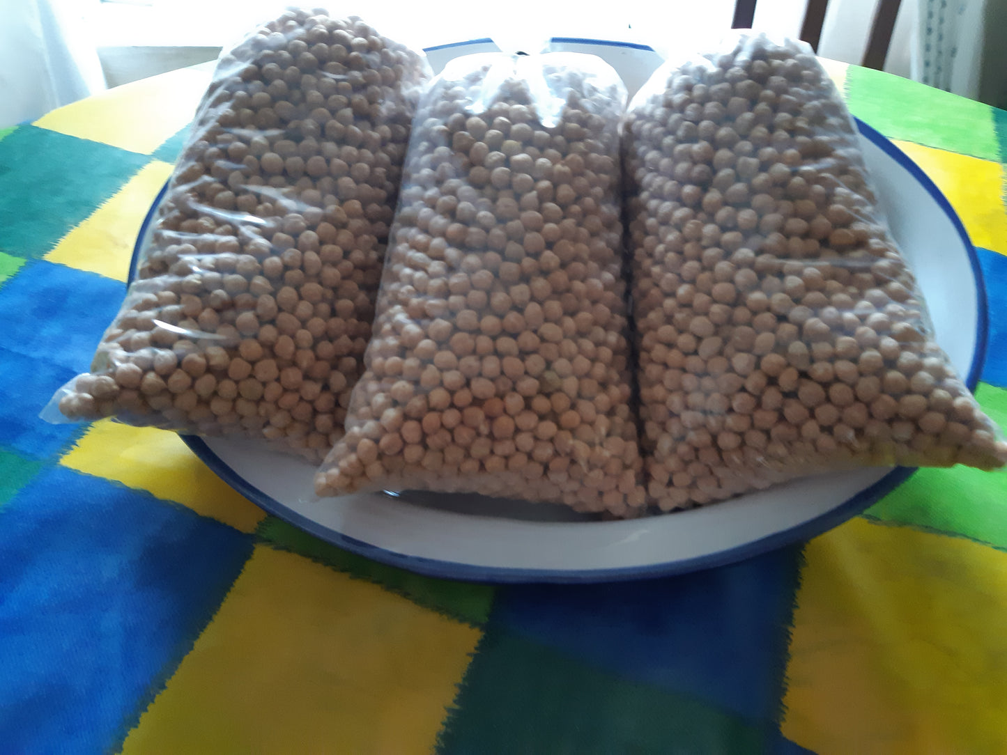 Garbanzos de Mecerreyes de producción Bioinclusiva.