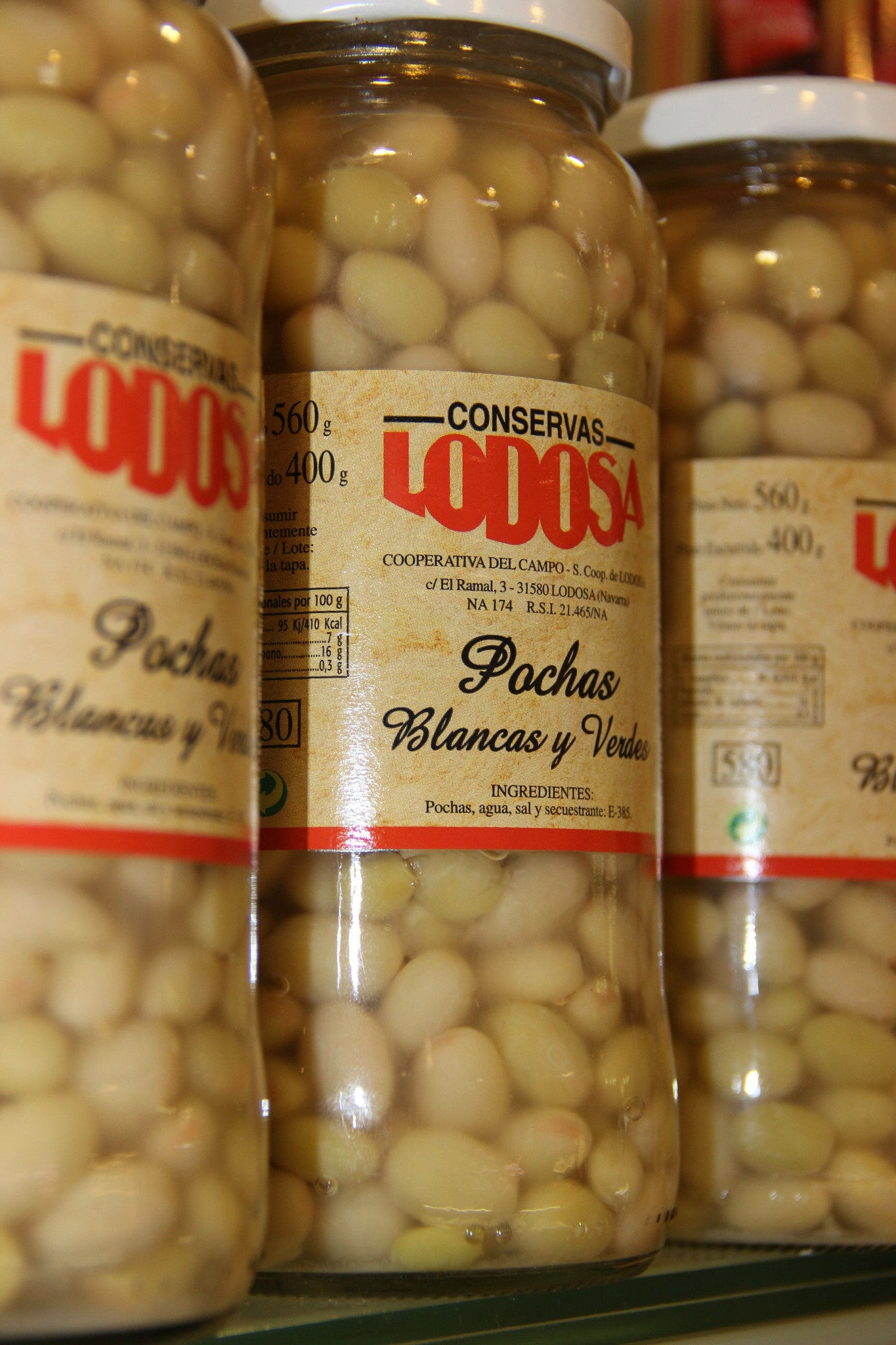 Pochas de Lodosa Blancas y Verdes