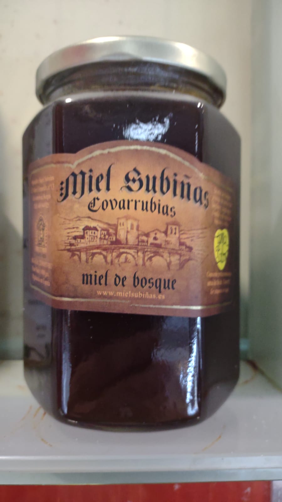 Miel Subiñas de Covarrubias. 1 kg