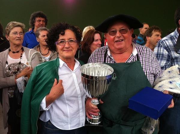 Primer premio en el concurso de bacalao Hondarribia 2014