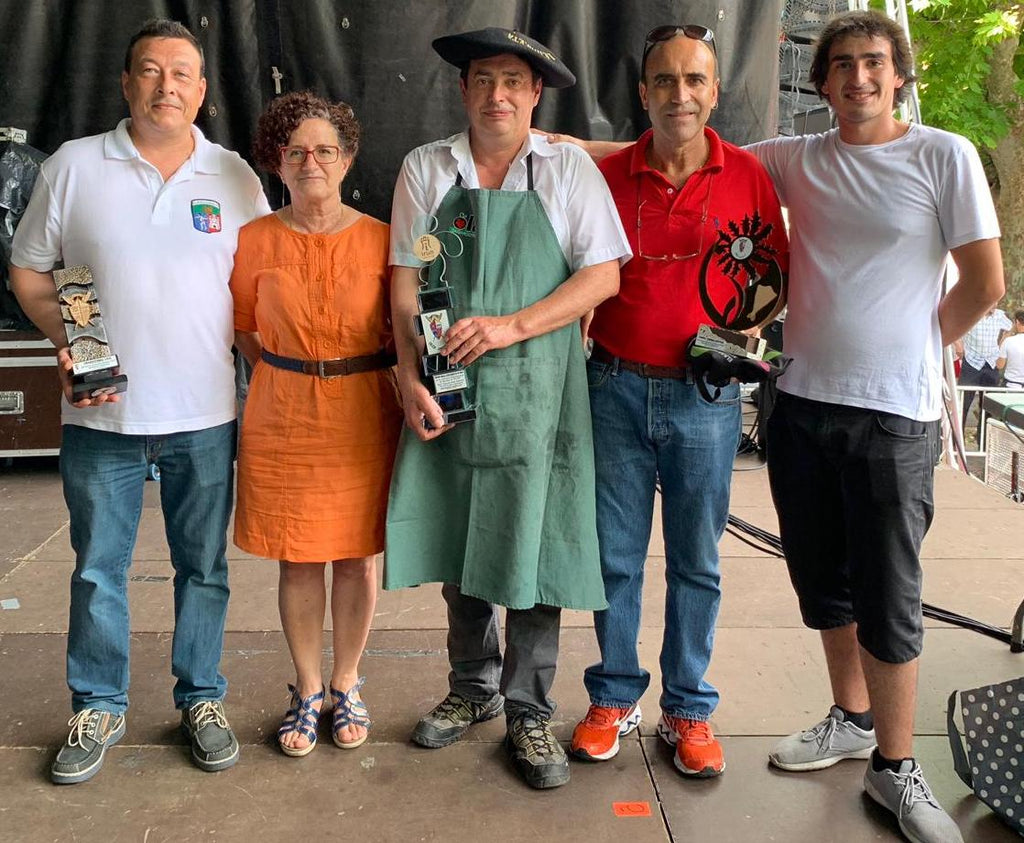 Primer premio en el concurso de bacalao Irun 2019