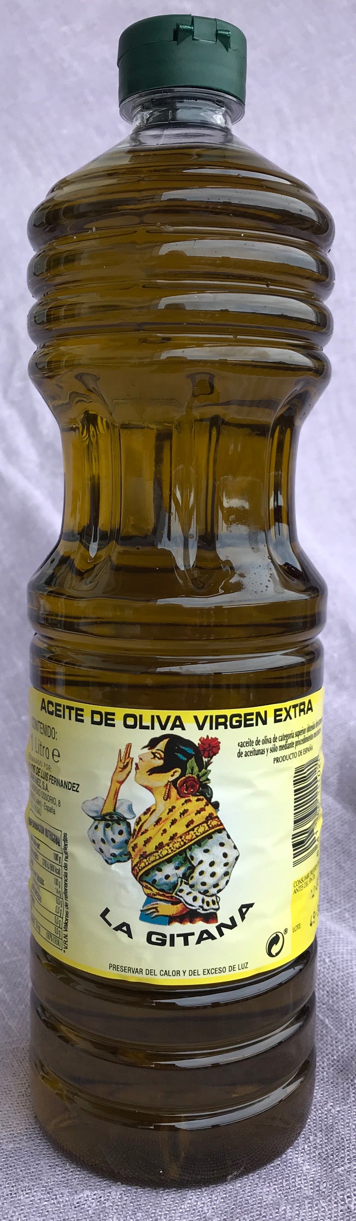 Aceite de oliva. La Gitana. 1 litro